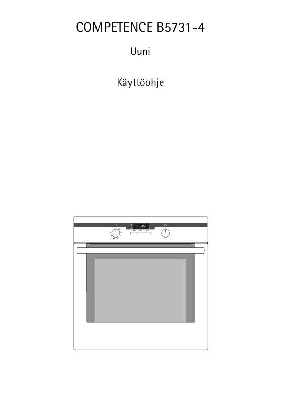 Voit lukea suosituksia käyttäjän oppaista, teknisistä ohjeista tai asennusohjeista tuotteelle AEG-ELECTROLUX B5731-4-B NORDIC.