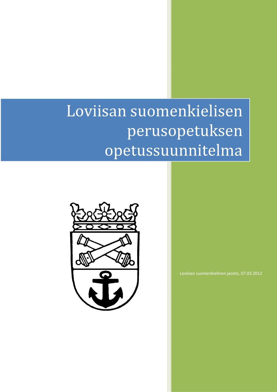 opetussuunnitelma