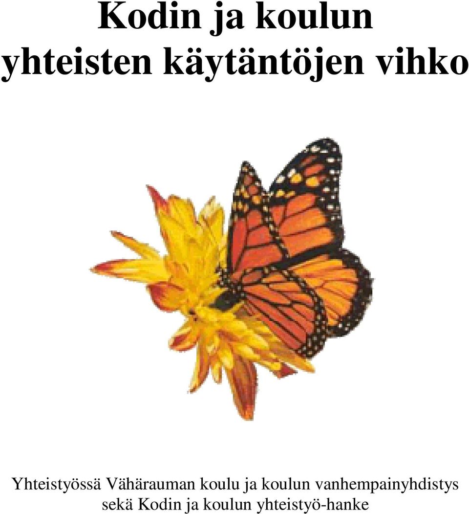 Vähärauman koulu ja koulun