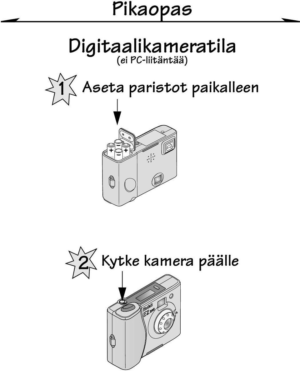 PC-liitäntää) Aseta