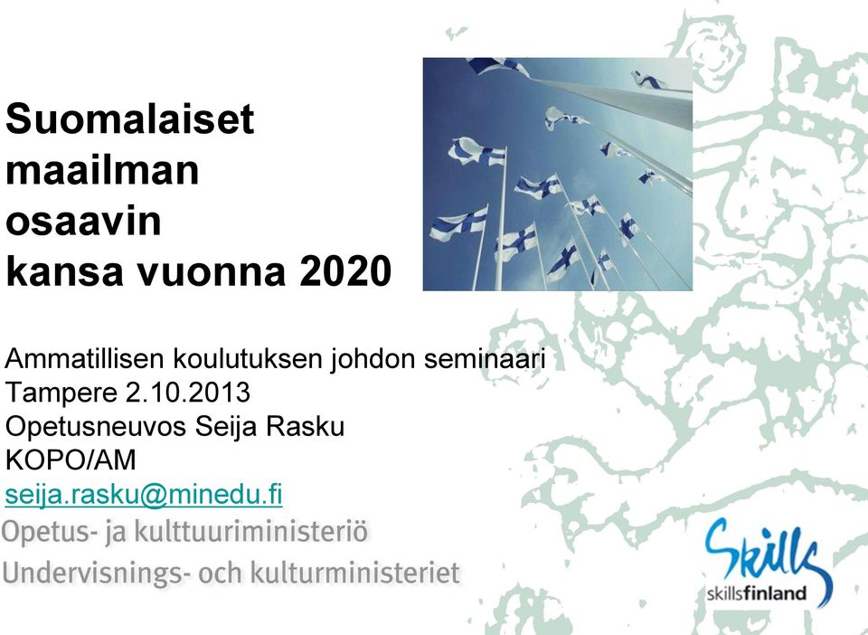 johdon seminaari Tampere 2.10.