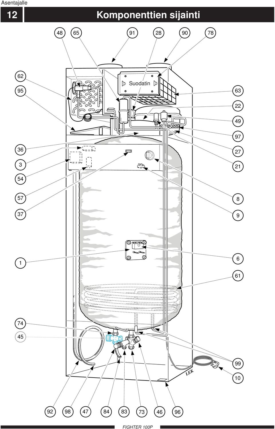 Suodatin FILTER 6 49 97 6 7 54