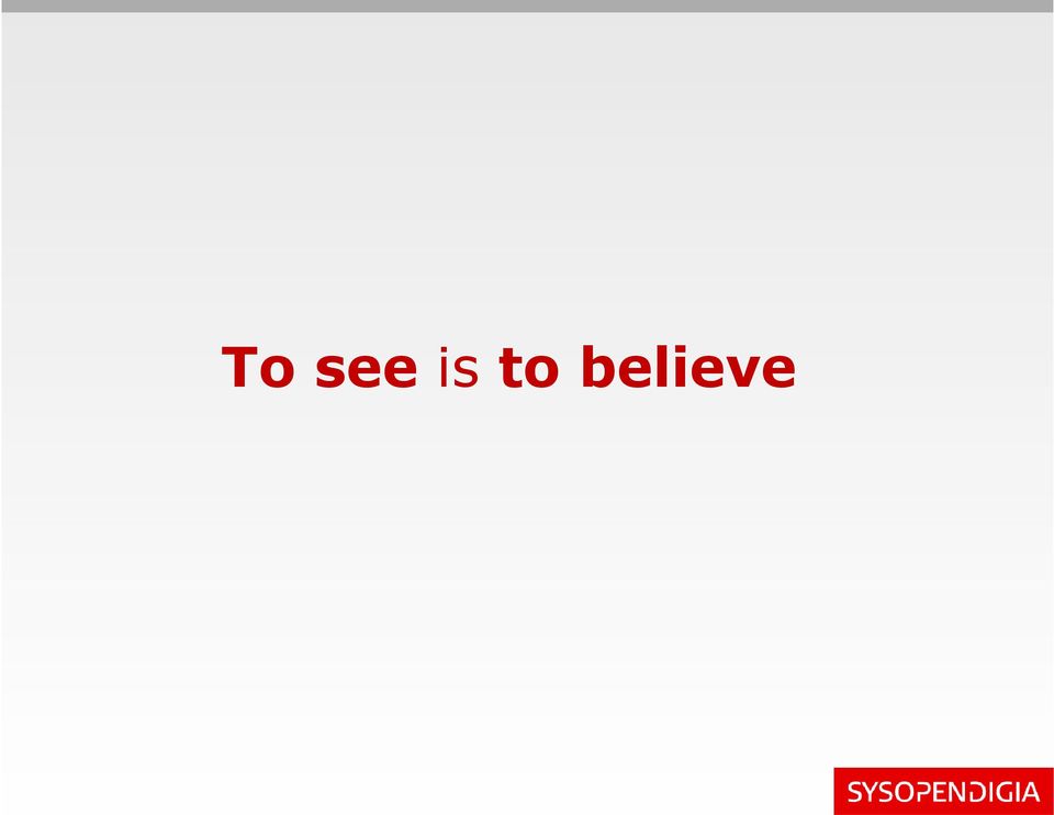 believe