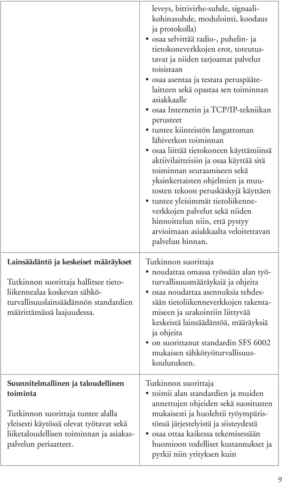 tietokoneen käyttämiinsä aktiivilaitteisiin ja osaa käyttää sitä toiminnan seuraamiseen sekä yksinkertaisten ohjelmien ja muutosten tekoon peruskäskyjä käyttäen tuntee yleisimmät