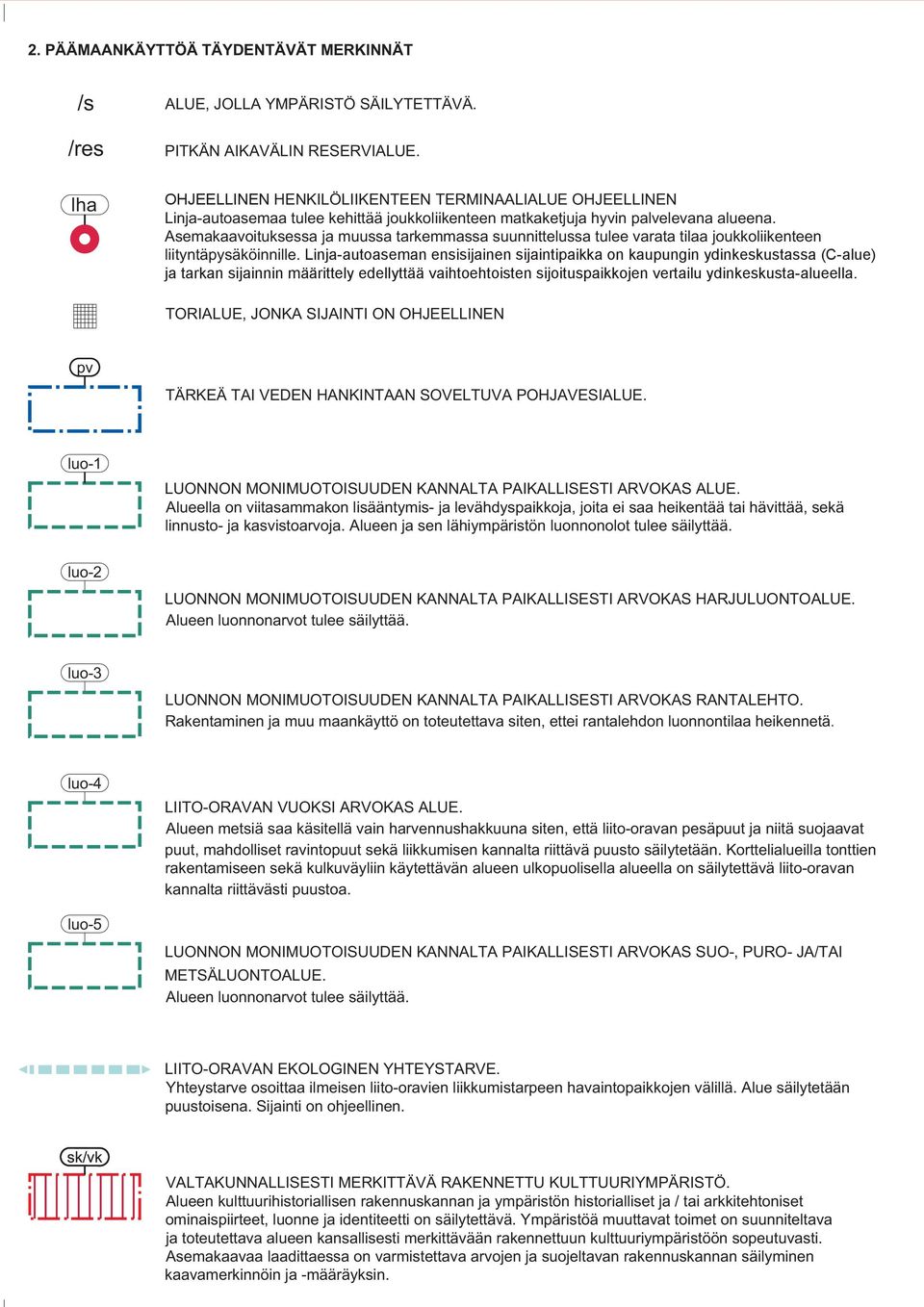 Asemakaavoituksessa ja muussa tarkemmassa suunnittelussa tulee varata tilaa joukkoliikenteen liityntäpysäköinnille.