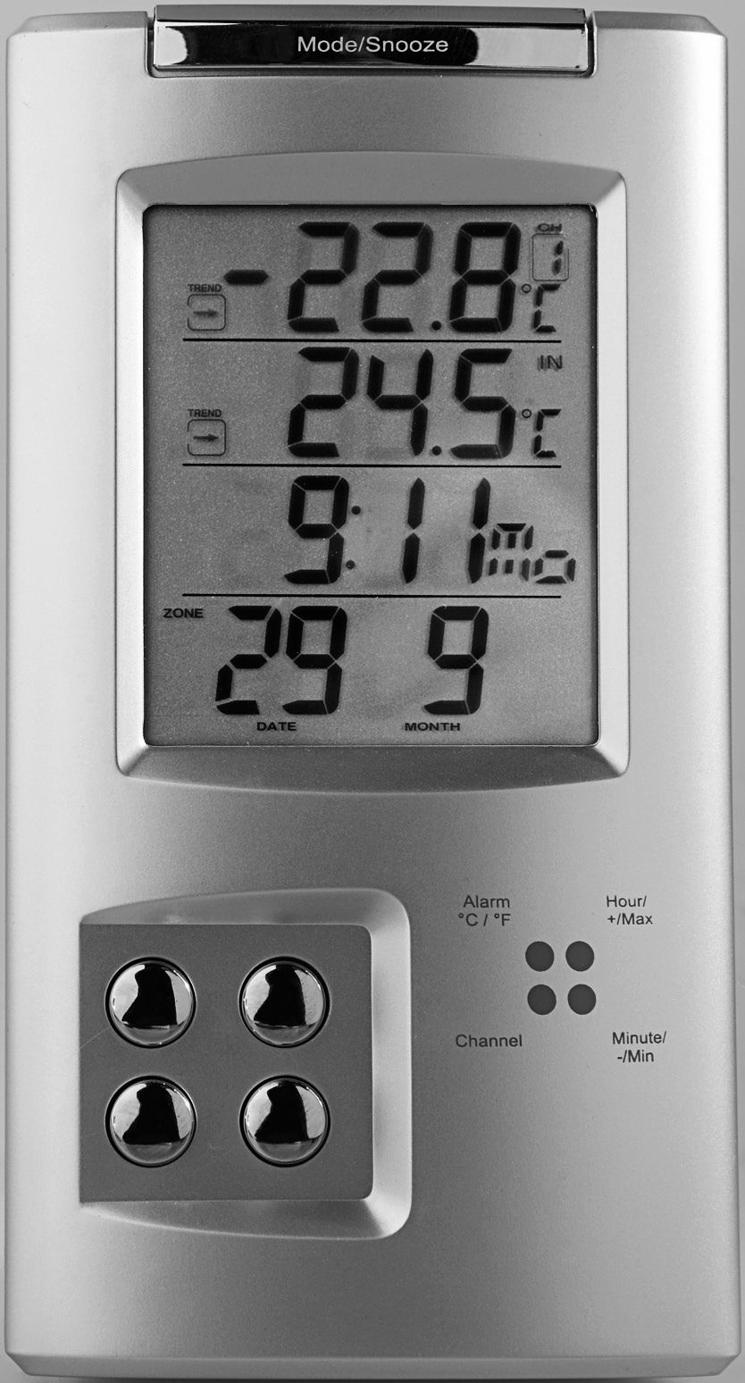 Wireless Thermometer Trådlös termometer Trådløst termometer Langaton