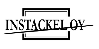 44 Instackel Oy:n logo Yrityksen logo on esitetty seuraavana perusmuodossaan sekä kolmessa vaihtoehtoisessa värissä.