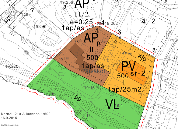 Ks. kohta 3.2.1 Maakuntakaava Yleiskaavan asettamat tavoitteet Yleiskaavassa alue on osoitettu julkisia palveluita varten. 4.5.