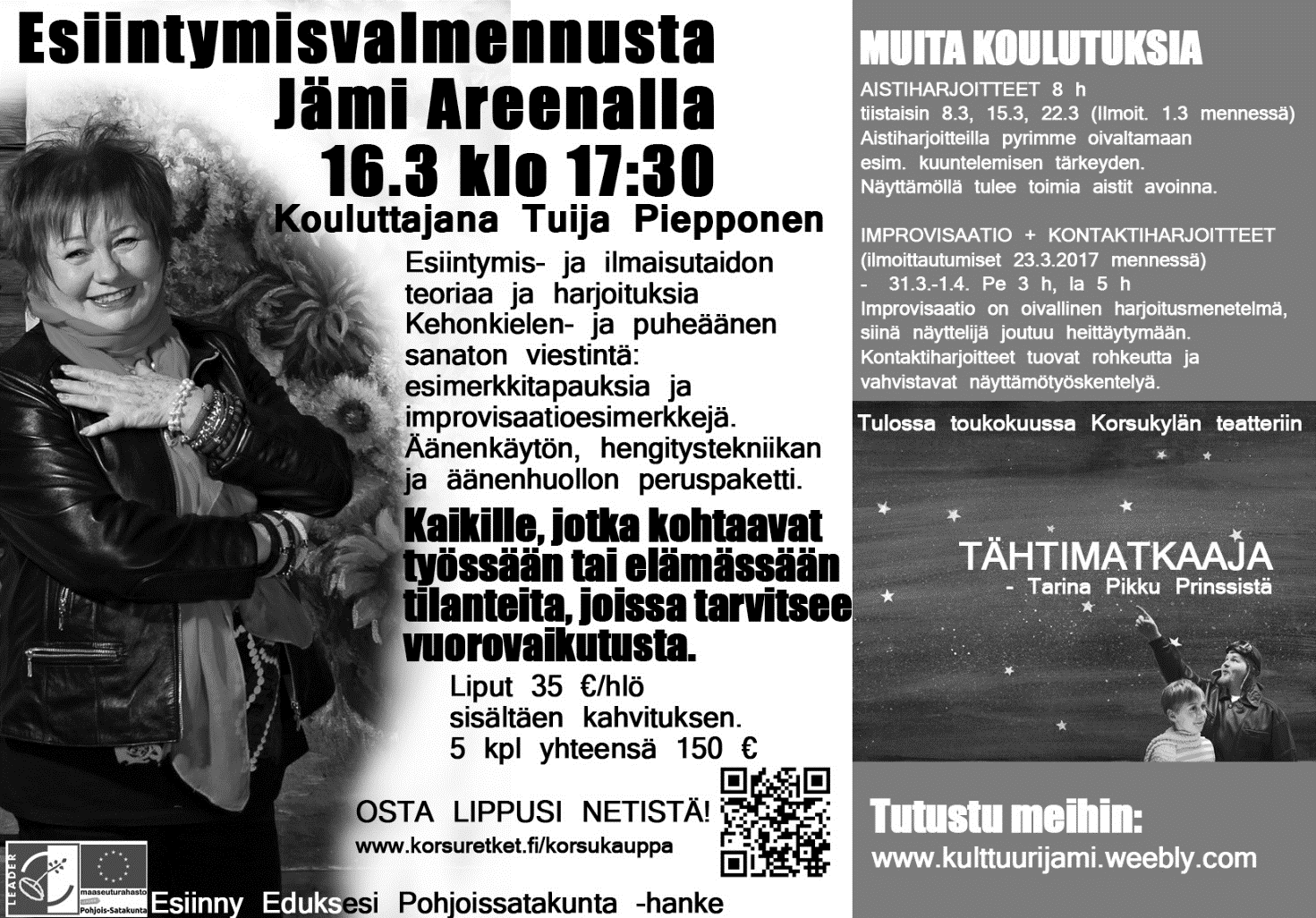 Teatteriretki Poriin Lähde kanssamme Porin teatteriin katsomaan näytelmää "Avioliittosimulaattori". Se on komedia, jossa testataan rakkauden kestoa erilaisten luonteiden ja sukupolvien ristitulessa.