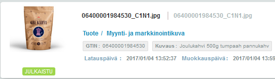 Synkka-palvelun mediatoiminnallisuus Mediatoiminnallisuus on kaikkien tuotetietopankin asiakkaiden käytettävissä Kirjaudu mediapankkiin https://media.synkka.