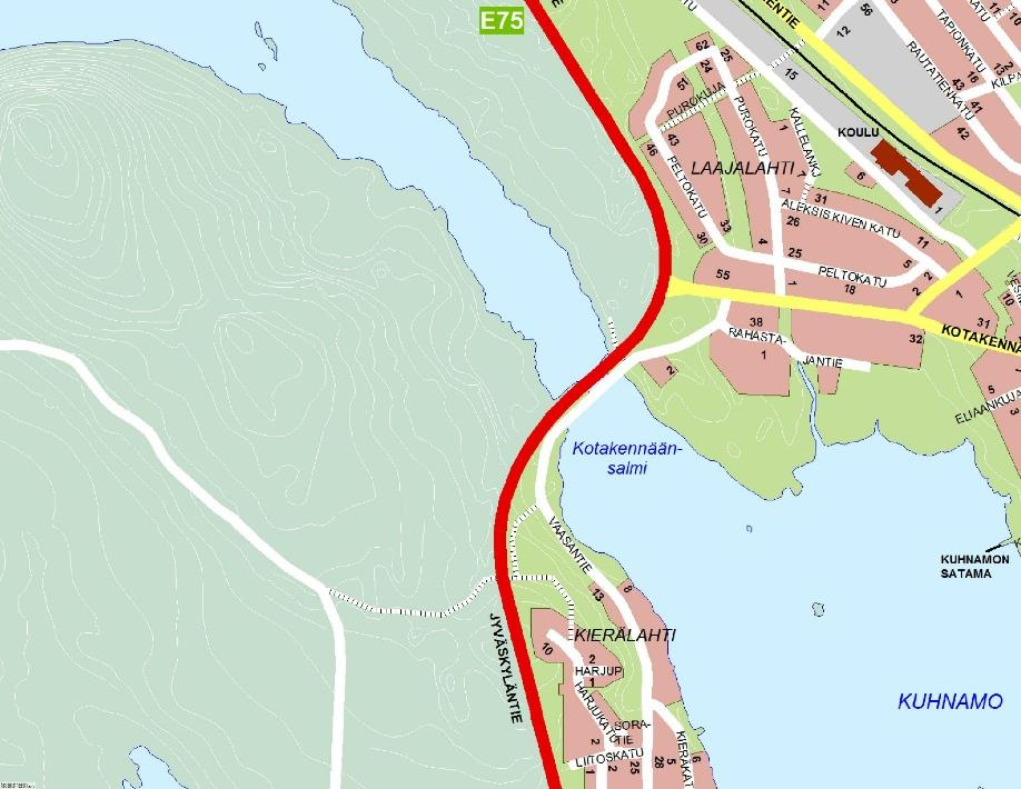 ÄÄNEKOSKI VT 4:N MUUTOKSIIN LIITTYVÄ ASEMAKAAVAN MUUTOS JA KUMOAMINEN 2
