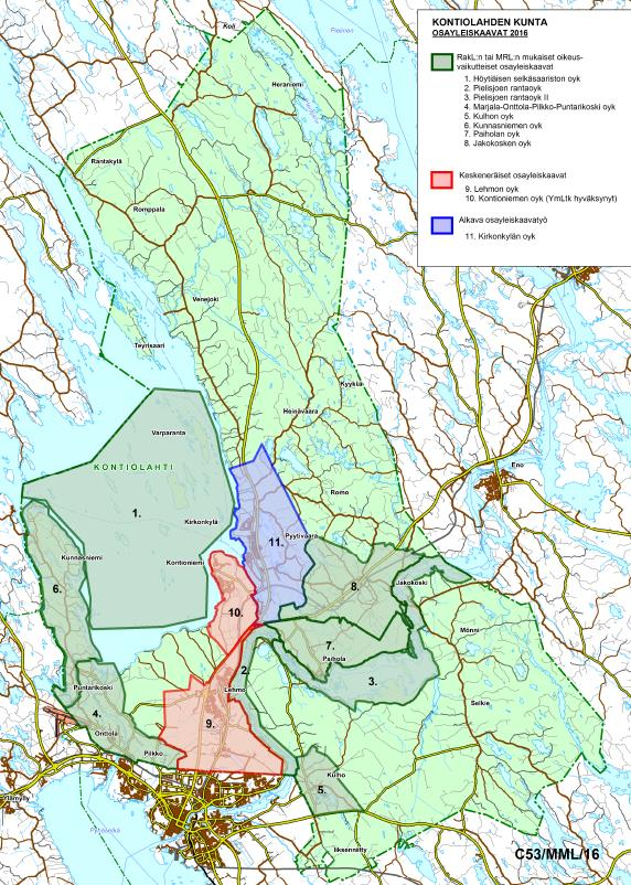 Kontiolahden kunta Palvelutarveselvityksen osittainen päivitys 2016 22 (38) Kuva 3.