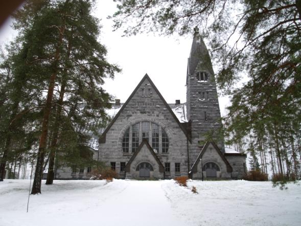 Säyneisen ruukinpaikka/kissakosken mylly ympäristöineen Kirkko J. Stenbäck v. 1901-1904 Valtakunnallisesti merkittävä luetteloinnissa v. 1993.