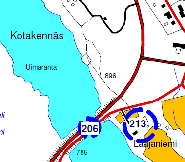 11 Kuva 7. Kulttuurihistorialliset kohteet (Maanmittauslaitos 2008) 3.