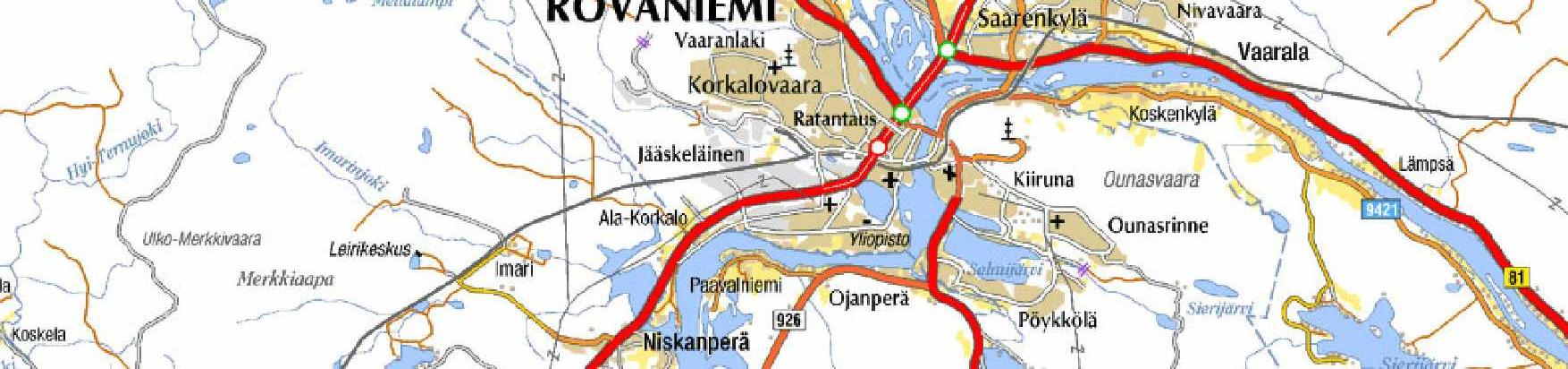 2 1. Suunnitelman nimi ja suunnittelualue Ylikylä - Nivankylä osayleiskaava Rovaniemen kaupungin Nivankylä sijaitsee n.