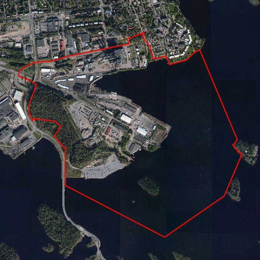 KUMPUSAARI-HAAPANIEMI-SAARISTOKATU 5 KUVA 2. ORTOKUVA SUUNNITTELUALUEELTA, SUUNNITTELUALUEEN RAJAUS Liikenne Liikenne alueelle kulkee pääasiassa Haapaniementietä ja Kumpusaarentietä pitkin.