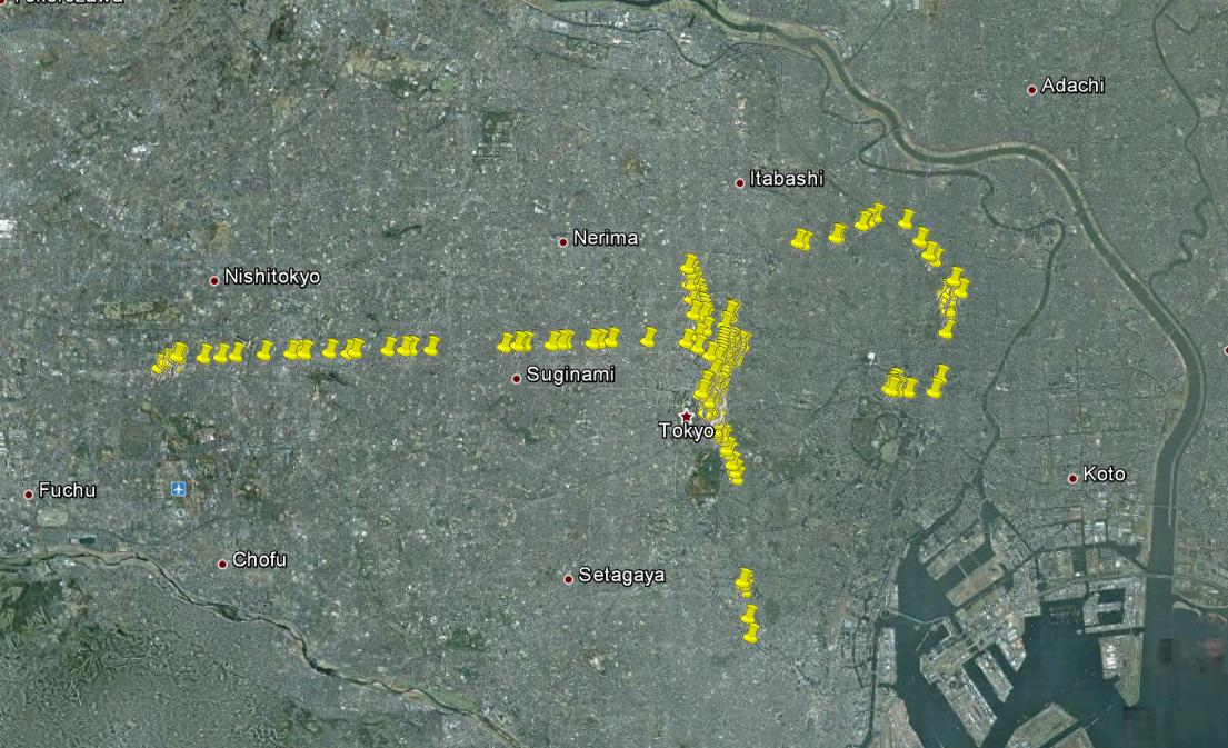Preprocessing GPS Example Points