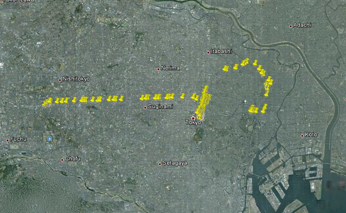 Preprocessing GPS Example Points with