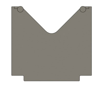 ALIKO style tooling, die tools with rollers ALIKO supplies tools according to the customer s need V-openings 30-500 mm hardened rollers in the V-opening corners reduce die tool wear and