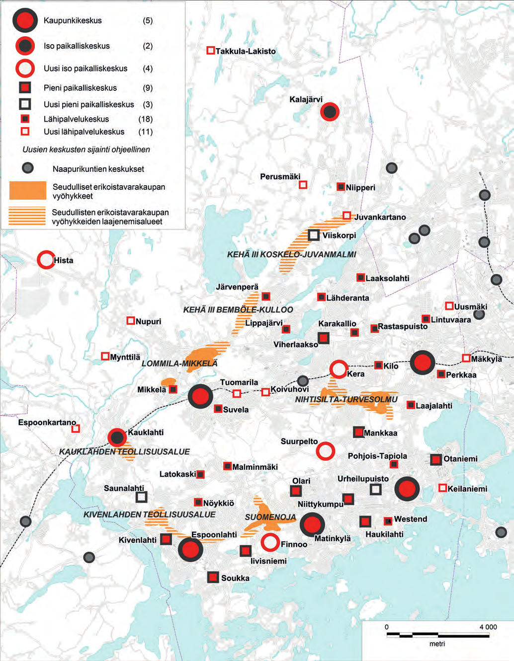 Espoon kaupunkisuunnittelukeskus Esbo stadsplaneringscentral Yleiskaavayksikkö