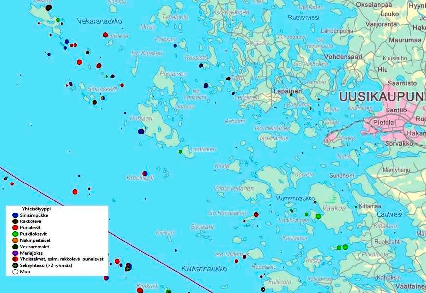 VELMU-ohjelmassa kerättyä sukellus- ja drop-videoaineistoa on käytetty myös NANNUT-luokittelun tekemiseen. Menetelmällä arvotetaan tiettyjä avainhabitaatteja (kovien pohjien Fucus sp.