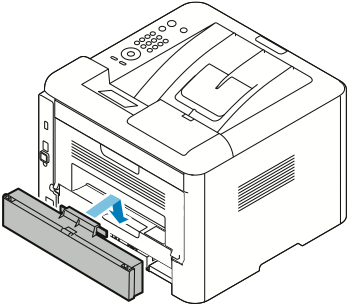 Vianetsintä Jos paperi ei tule ulos tulostimesta dupleksilaitteen mukana, siirry seuraavaan kohtaan. 3.
