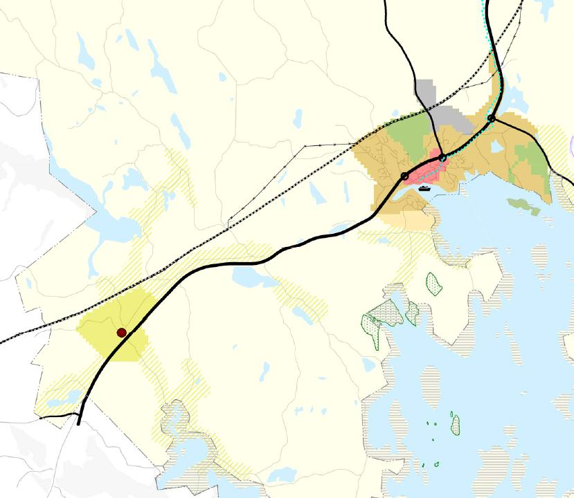 Jyväskylän kaupungin yleiskaava Kylähelmi - Kylänauha - Ydinmaaseutu Kylähelmi