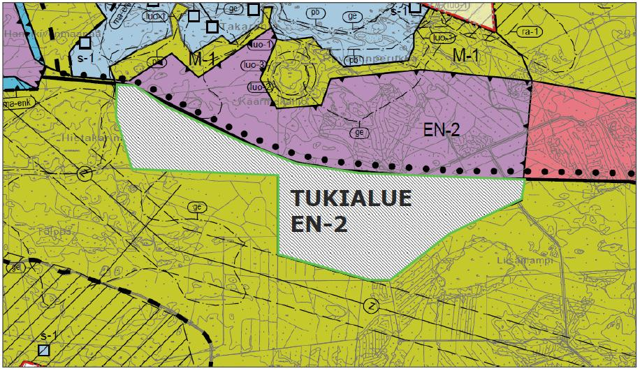 Kaavoitusta jatketaan edelleen Rakentamisvaihetta palvelevan tuki- ja varastoalueen kaavoitusaloite