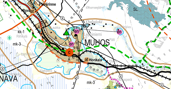 energiantuotanto ja siirto, kaupan palvelurakenne ja aluerakenne sekä luonnonympäristö ja liikennejärjestelmät.