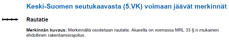 PIHTIPUTAAN KUNTA Osallistumis- ja arviointisuunnitelma 6 (13) Keski-Suomen 1. vaihemaakuntakaava on saanut lainvoiman 4.2.2011. Se koskee Jyväskylän seudun jätteenkäsittelykeskusta. Keski-Suomen 2.