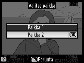 I A Kuvan tarkastelu Kun toistovalikon kohdassa [Kuvan tarkastelu] valitaan asetukseksi [Päällä] (s.