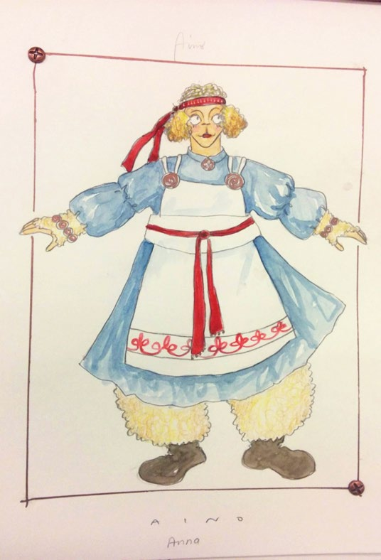 kuvaamataito + käsityöt 1 Rakentakaa pahvista paperinuket (hahmot Koirien Kalevalasta), jotka liimataan esimerkiksi pilleihin tai jäätelötikkuihin.