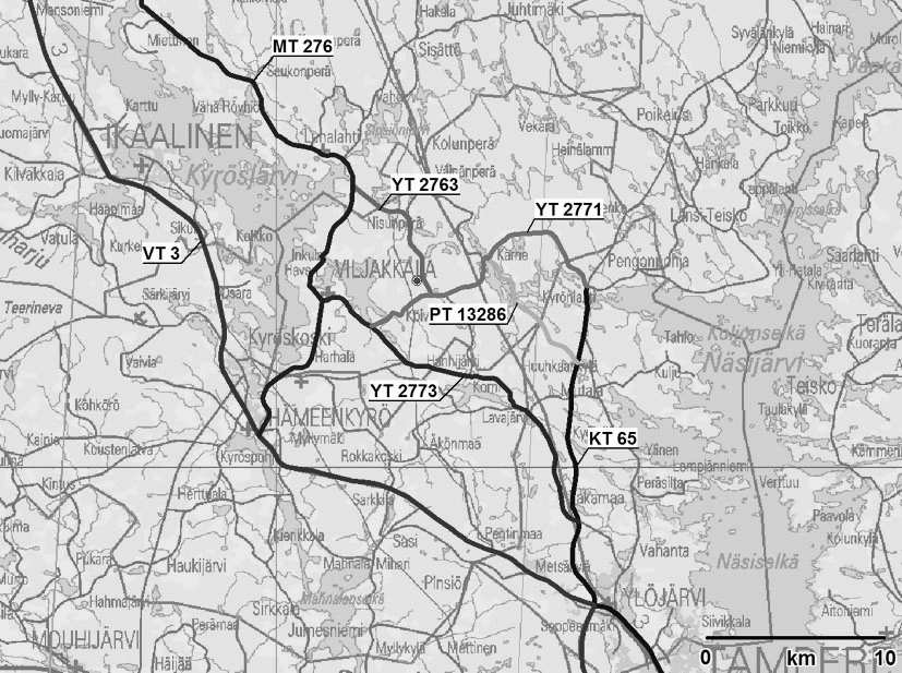 3 miljnan kuutimetrin täyttötilavuutta, minkä arviidaan vastaavan 30 vuden tarvetta. Alueelle ei sijiteta ngelmajätteitä pl. asbestipitinen jäte, jka vidaan sijittaa tavanmaisen jätteen kaatpaikalle.