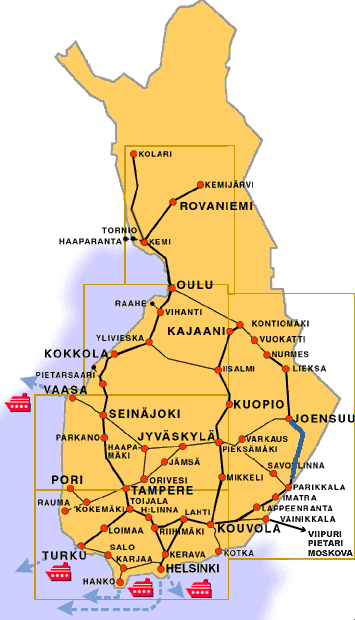 KARJALANRATA Kesälahti- Joensuu välin tasoristeysten Yhteensä 77 tasoristeystä poistaminen 22 korvataan uudella eritasolla 40 km tiejärjestelyjä Rahoitus: EAKR (P-K:n maakuntaliiton hankerahoitus),