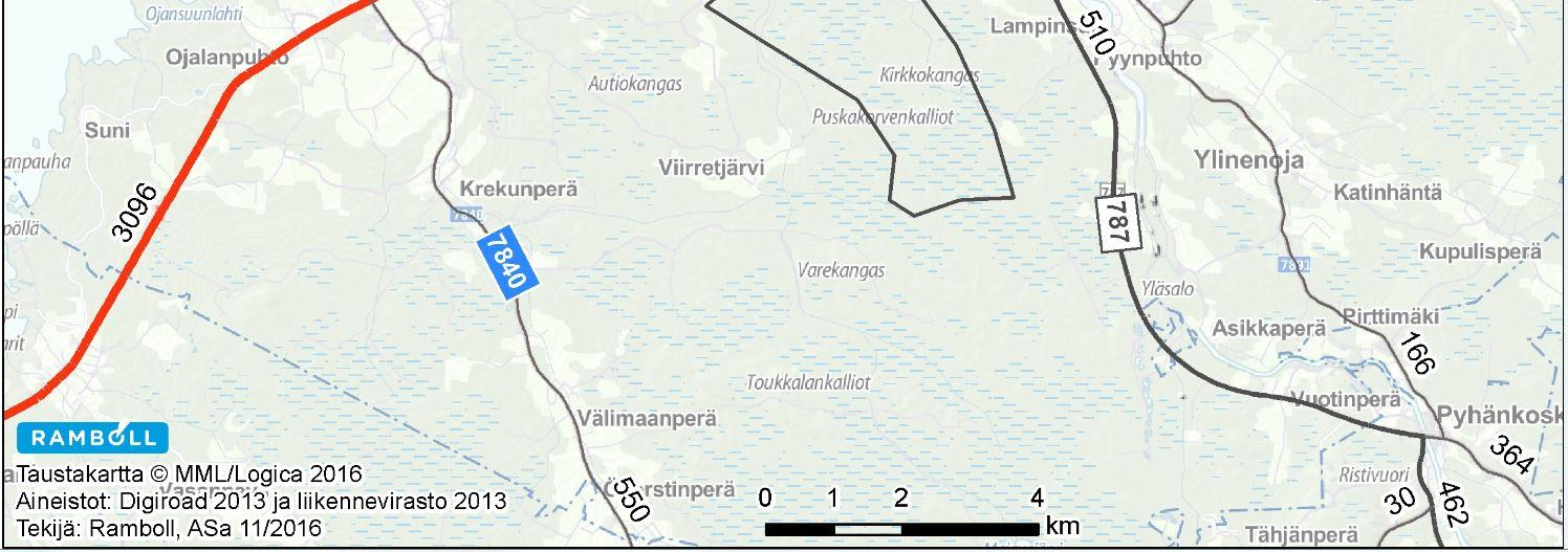 PUSKAKORVENKALLION TUULIPUISTO, YMPÄRISTÖVAIKUTUSTEN ARVIOINTIOHJELMA 38 Alueen elinkeinot Hankealueen ja vaihtoehtoisten sähkönsiirtoreittien alueiden pääelinkeino on metsätalous.