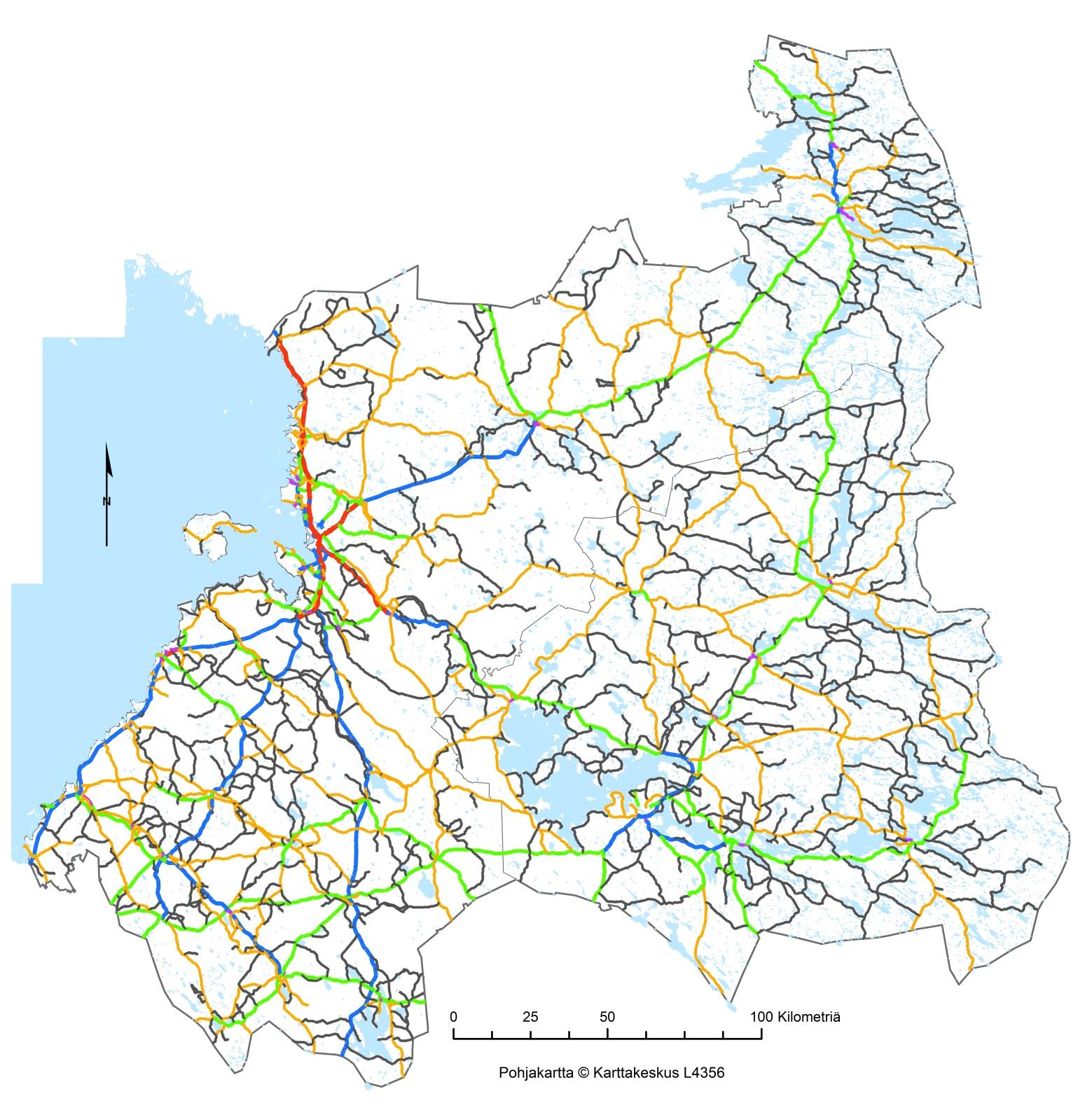 4 1. Suunnittelukauden 2015-2019 linjaukset Päivittäinen kunnossapito Päivittäinen kunnossapito muodostuu erilaisista hoidon toimenpiteistä kuten teiden talvihoidosta, sorateiden hoidosta,