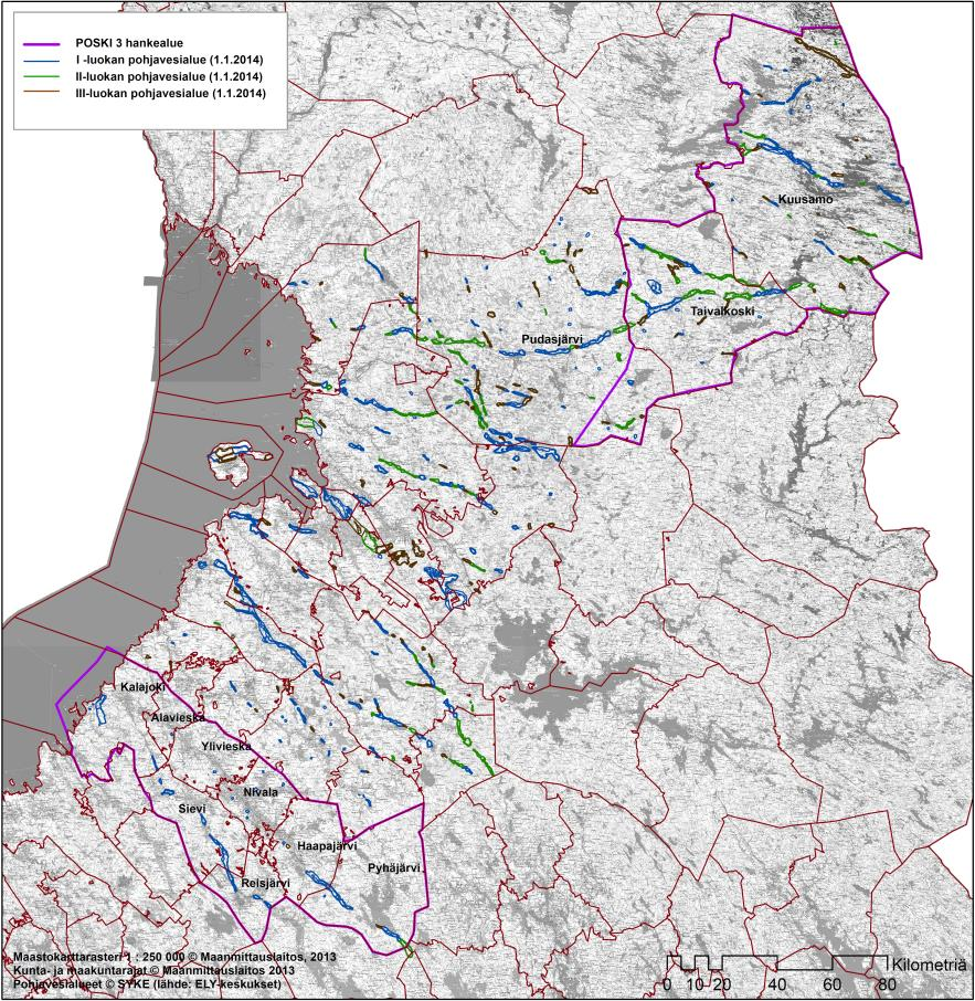 5 3. Pohjois-Pohjanmaan POSKI - vaihe 3 Pohjois-Pohjanmaalla POSKI tutkimukset etenevät vaiheittain.