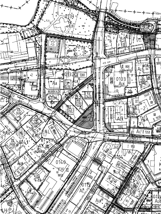2) Asemakaava, joka on hyväksytty 13.10.1983.