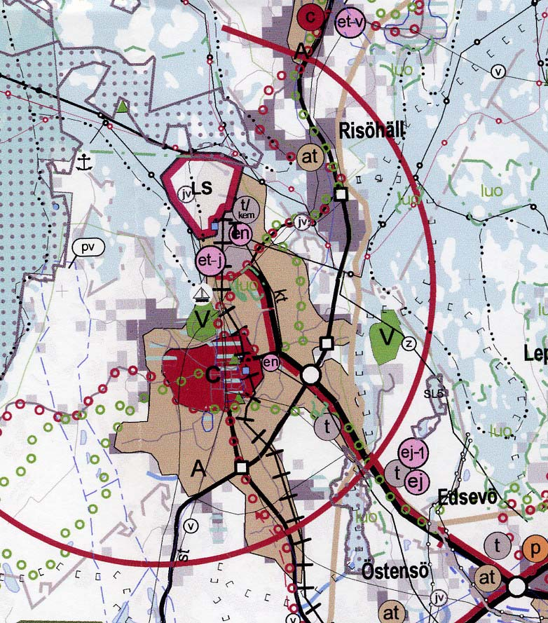 A LANDSKAPSPLAN A MAAKUNTAKAAVA Landskapsplanen uppgörs av Österbottens Förbund och omfattar förbundets verksamhetsområde (f.d. Vasa kustregion).