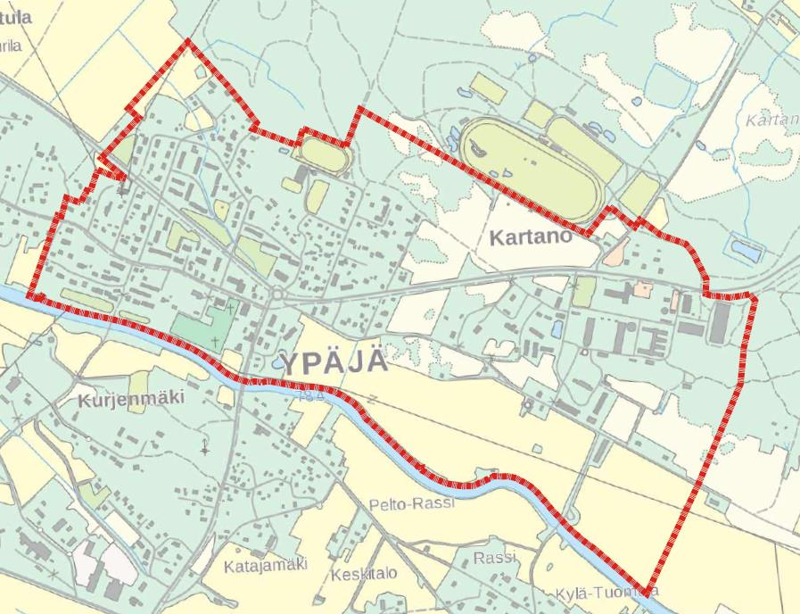 FCG SUUNNITTELU JA TEKNIIKKA OY OAS 2 (11) YPÄJÄ, KIRKONKYLÄN ASEMAKAAVA Asemakaavan päivitys ja laajennus OSALLISTUMIS- JA ARVIOINTISUUNNITELMA (OAS) Osallistumis- ja arviointisuunnitelma koskee