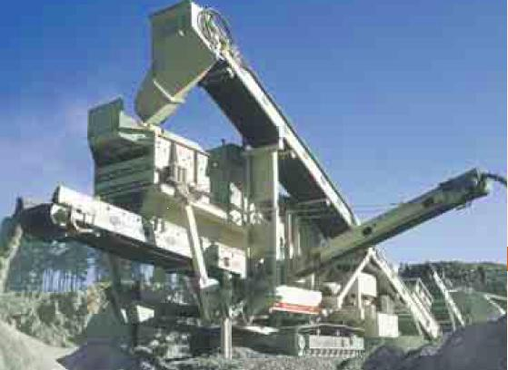 12(66) Kuvio 6: GP-karamurskaimella varustettu Lokotrack. (Metso Minerals (Tampere) Oy, Intranet sivut). 4 Karamurskainautomaatio 4.