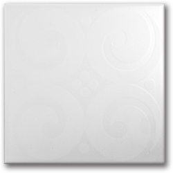 KALUSTEIDEN VÄLITILA Välitilalaatta (Pukkila) Liirumlaarum P30105, 197 x 197 valkoinen kiiltävä/matta, kuviolaatta sauma: Marble, marmorinvalkoinen
