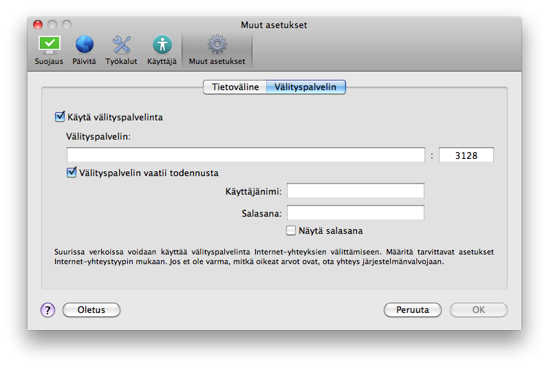 5. Edistynyt käyttäjä 5.