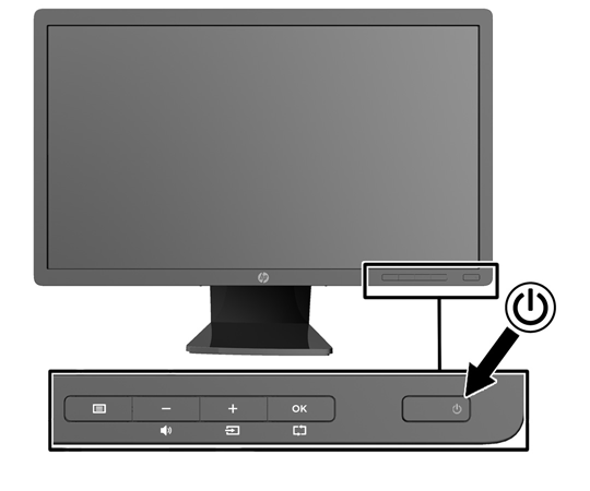 HUOMAUTUS: Jos haluat tarkastella tietoja näytöllä pystysuunnassa, asenna HP Display Assistant -ohjelmisto, joka on ohjelmiston ja ohjeet sisältävällä levykkeellä.