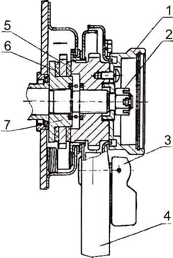 Parts 1. Hand wheel 2. Castle nut 3. Selector lever 4. Lever 5. Brake plate 6. Ratchet disc 7. Brake seat PRIOR TO USE Check the lever hoist thoroughly for transport damage.