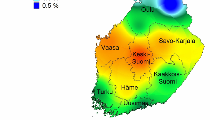 Kelirikon vaikeus ja painorajoitukset 21 RUNKOKELIRIKON VAIKEUDEN ENNUSTAMINEN Taulukko 5.