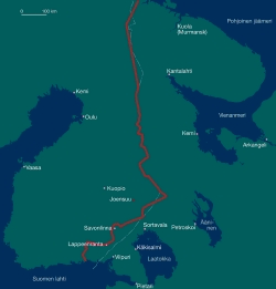 2.1 KAAKKOIS-SUOMEN LINNOITTAMINEN Värälän rauhassa 1790 Ruotsin ja Venäjän rajalinja säilyi ennallaan rajoittuen etelässä Kymijoen läntiseen haaraan.