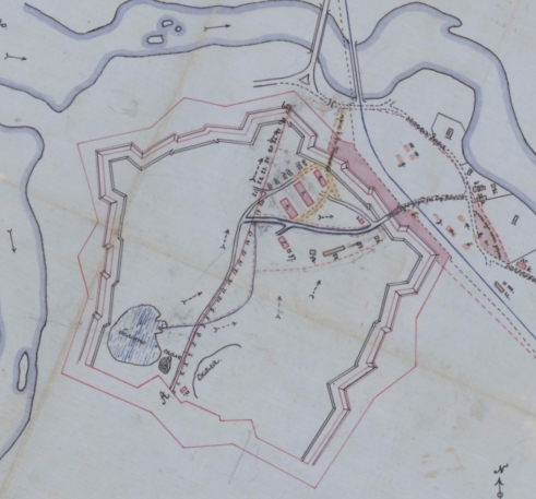 ^ Avo-ojasuunnitelma vuodelta 1874. MV/Rho: VIK34.