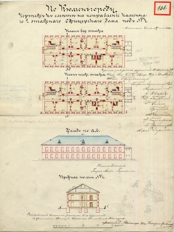 5.2.2 Huoneistomuutokset 1880-luvulla Vuodelta 1874 (VIK131) ja vuodelta 1880 (VIK135) on olemassa suunnitelmat, joissa esitetään huoneistojen uudelleenjärjestelyjä.