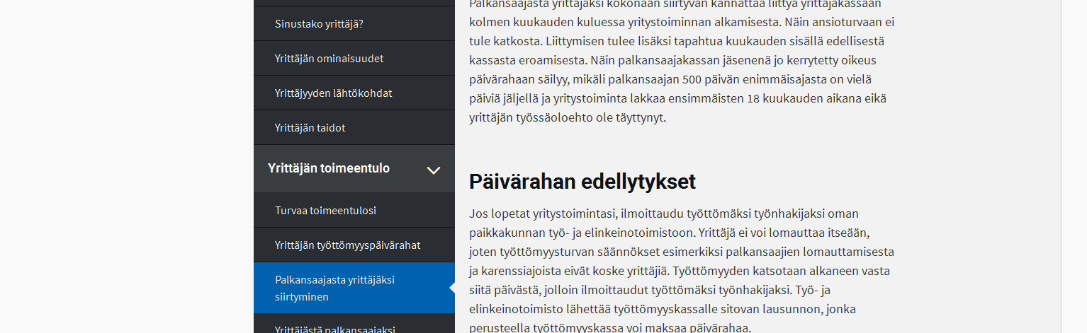 Tulossa: Opastavat sisällöt Elämäntilannelähtöiset oppaat tuotetaan yhteistyössä eri viranomaisten kanssa ja tarjotaan myös avoimesta käytettäväksi muissa palveluissa jatkossa. Oppaisiin nousevat ko.